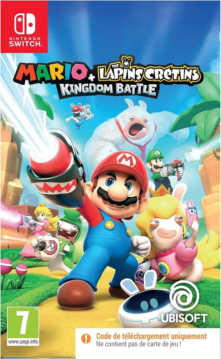 Ubisoft Mario + Rabbids Kingdom Battle Code in a Box