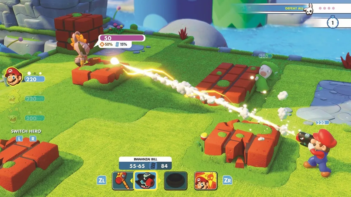 Ubisoft Mario + Rabbids Kingdom Battle Code in a Box - Nintendo Switch