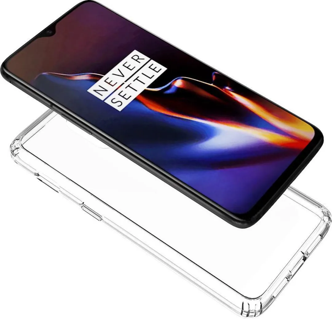 BMAX TPU Hoesje OnePlus 6T - Transparant - MPN 6876348441