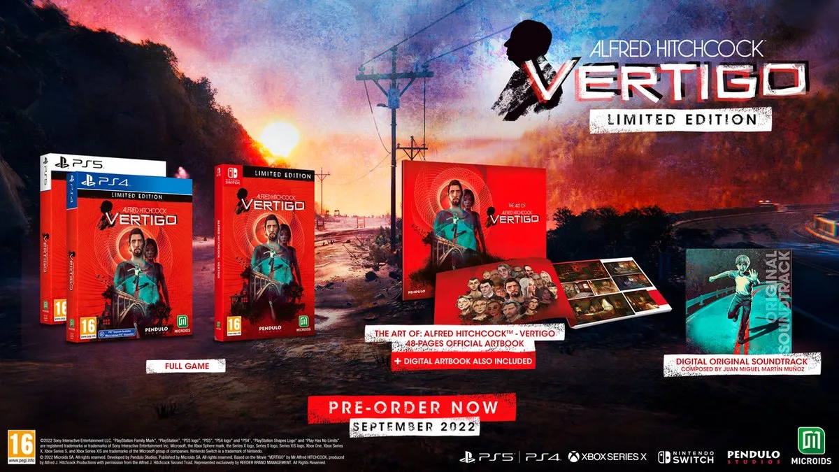 Mindscape Alfred Hitchcock Vertigo Limited Edition - PS5