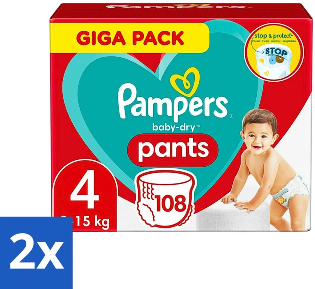 Pampers Baby-Dry Pants Maat 4