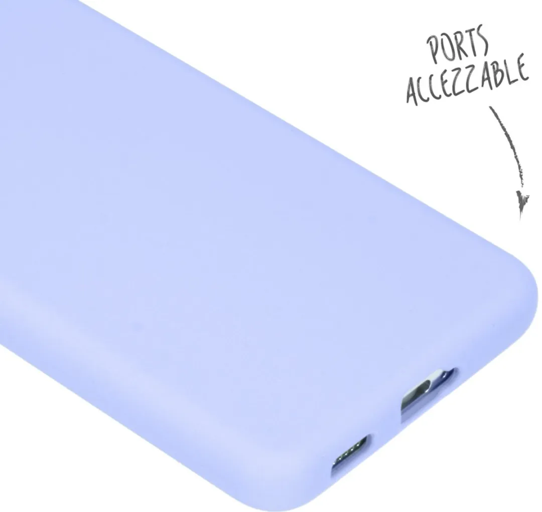 Accezz Hoesje Samsung Galaxy S21 - Paars