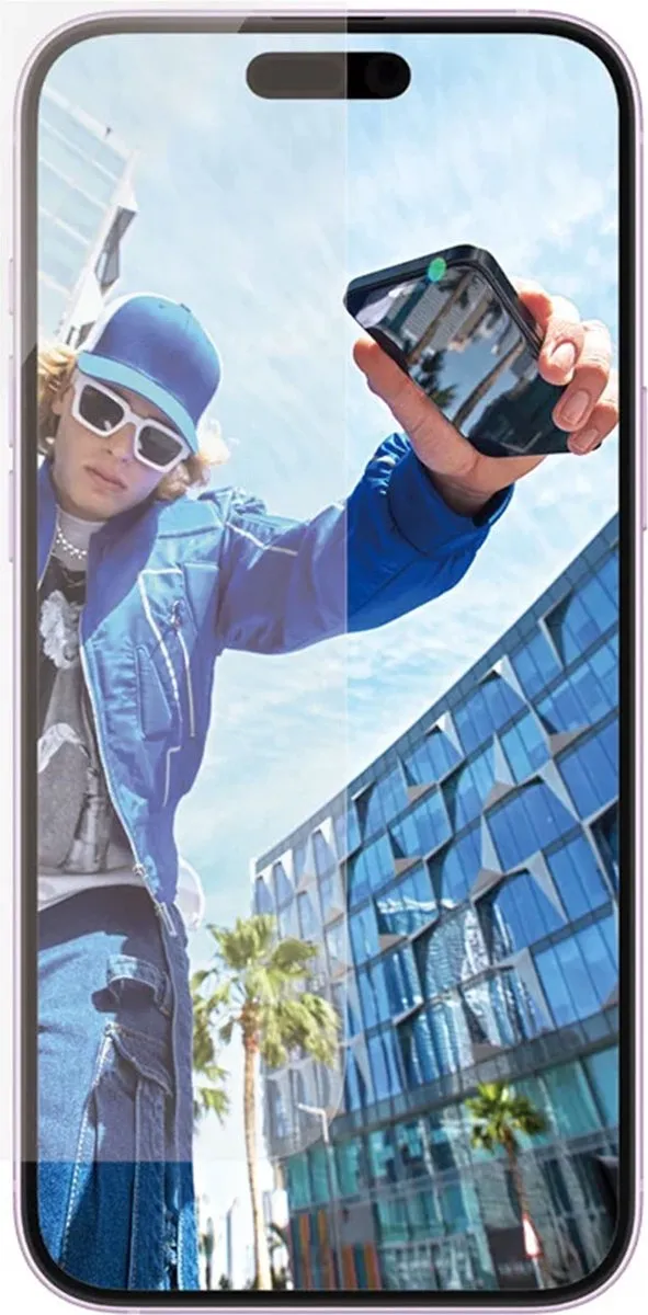 PanzerGlass Classic Fit iPhone 16 Plus Schermbeschermer - Case Friendly