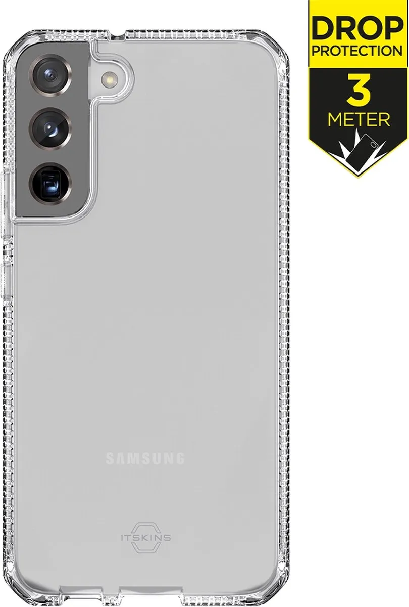ITSKINS Spectrum Clear Samsung Galaxy S22 Plus Hoesje - Transparant