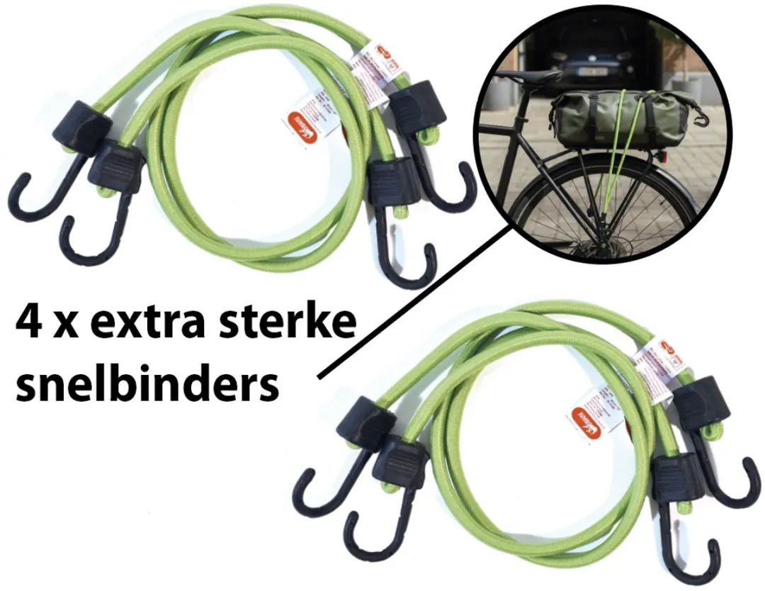 Jumbo A+ Rubber Fietsbinders Groen