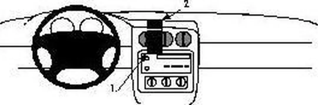 Brodit ProClip 852246 Houder - Pontiac Firebird/Trans Am 1993-2003