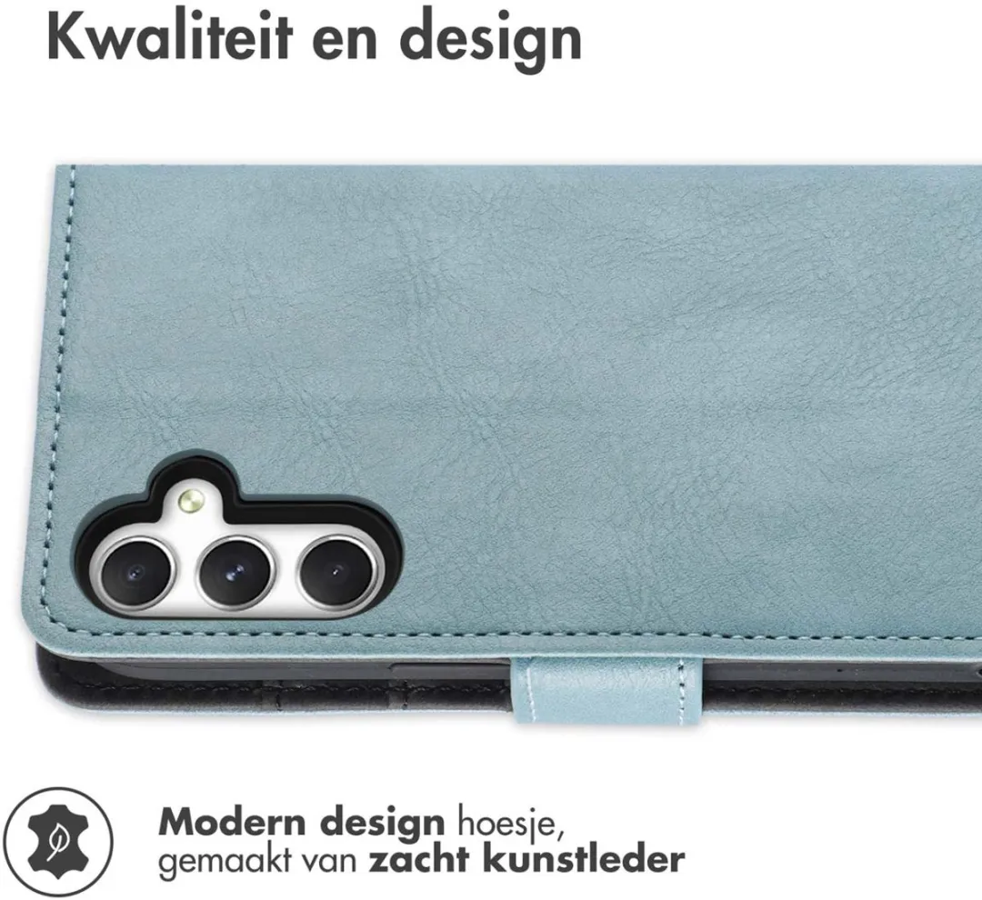 Imoshion Hoesje Samsung Galaxy A25 - 3 Pasjes Lichtblauw