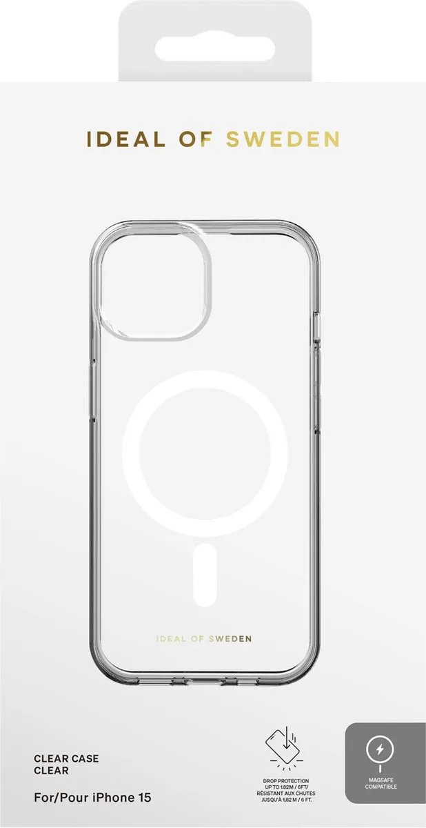 iDeal of Sweden iPhone 15 Hoesje IDCLCMS-I2361-471 - Transparant