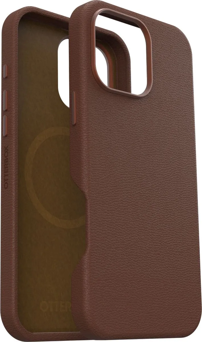 OtterBox Symmetry Cactus Leather Case iPhone 16 Pro Max - Bruin