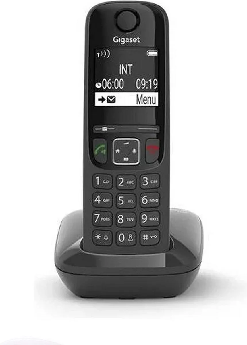 Gigaset AS690 Telefoon - 1 Handset - Zwart