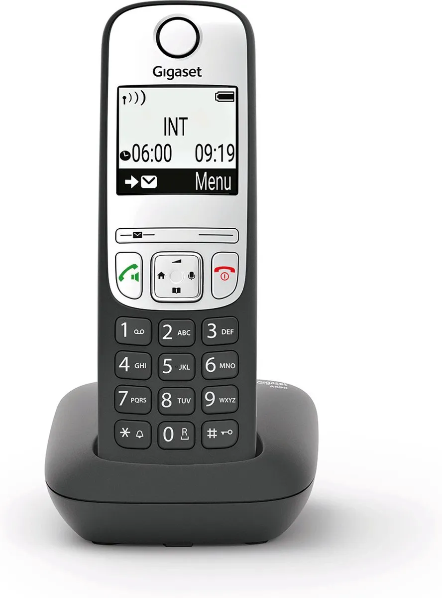 Gigaset AS690 Telefoon - 1 Handset - Zwart