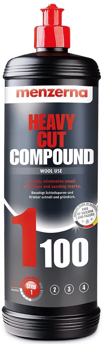 Menzerna 1100 Heavy Cut Compound 1 liter