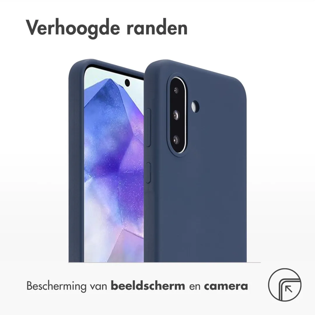 Accezz Hoesje Samsung Galaxy A36/A56 - Donkerblauw