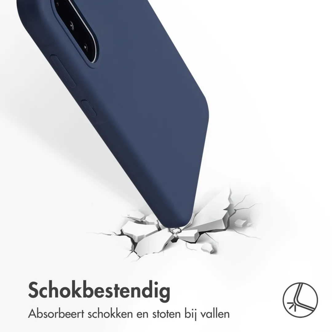Accezz Hoesje Samsung Galaxy A36/A56 - Donkerblauw