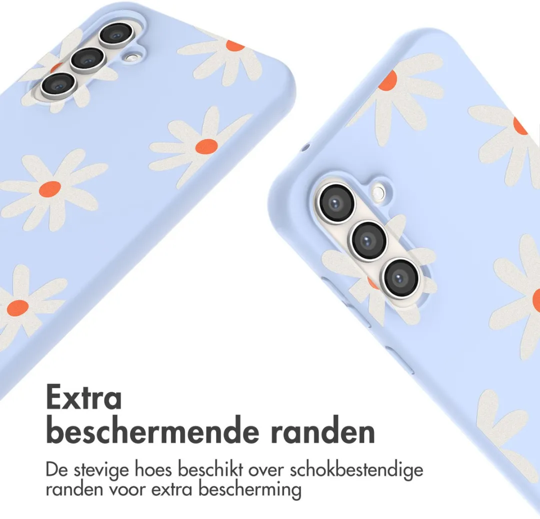 Imoshion Hoesje Samsung Galaxy S23 FE - Lila Flower Distance