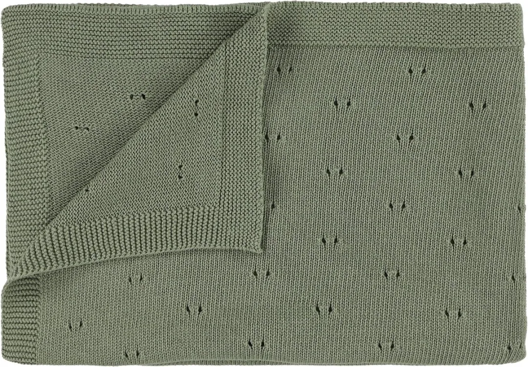 Trixie Gebreide Deken 75x100cm - Olive