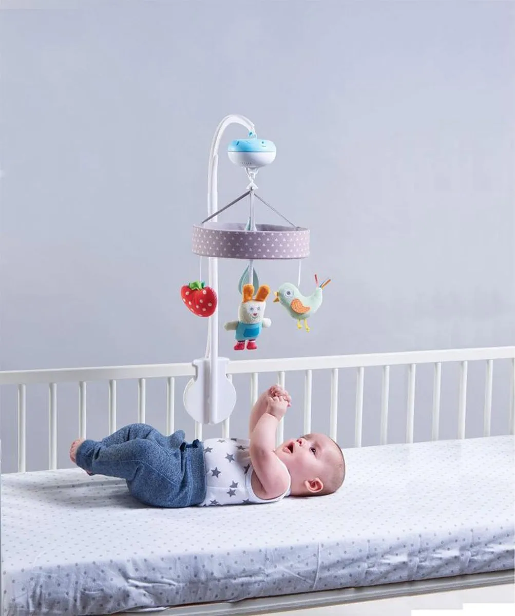 Taf Toys Muziekmobiel Babymobiel Garden voor box en ledikant - 0 - 24 mnd