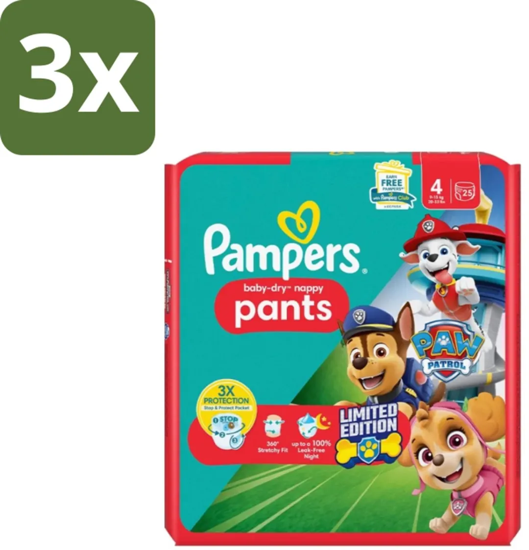Pampers Baby Dry Pants Paw Patrol Maat 4