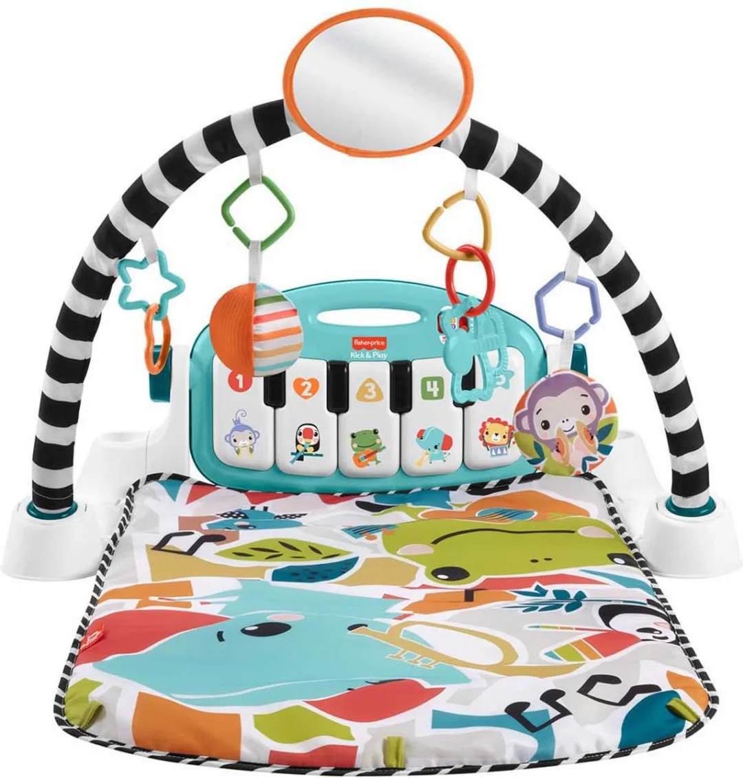 Fisher Price Piano Tapijt Multicolor