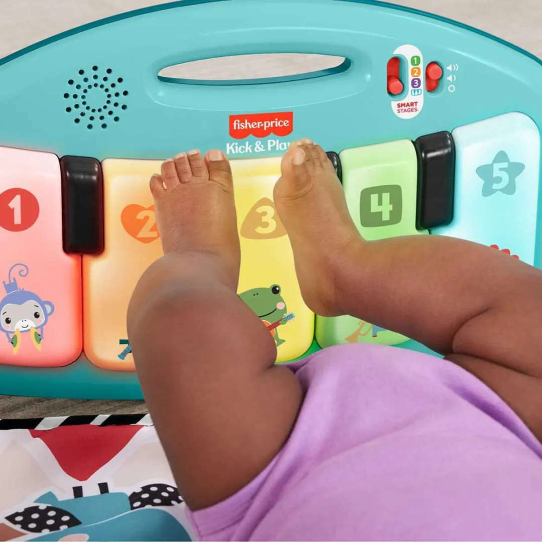 Fisher Price Piano Tapijt Multicolor