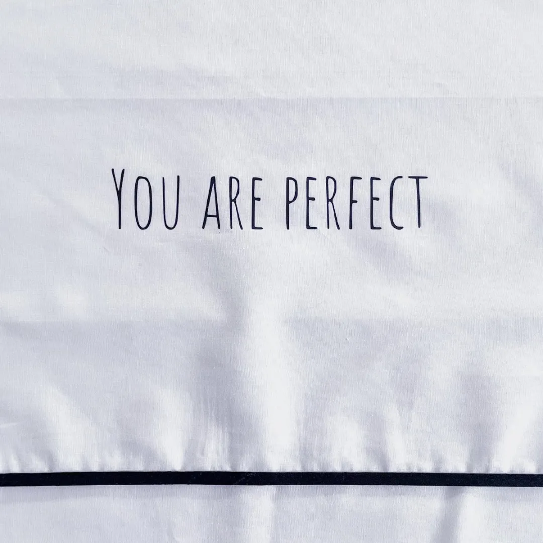 BINK Bedding You are Perfect Ledikantlaken 100x150cm