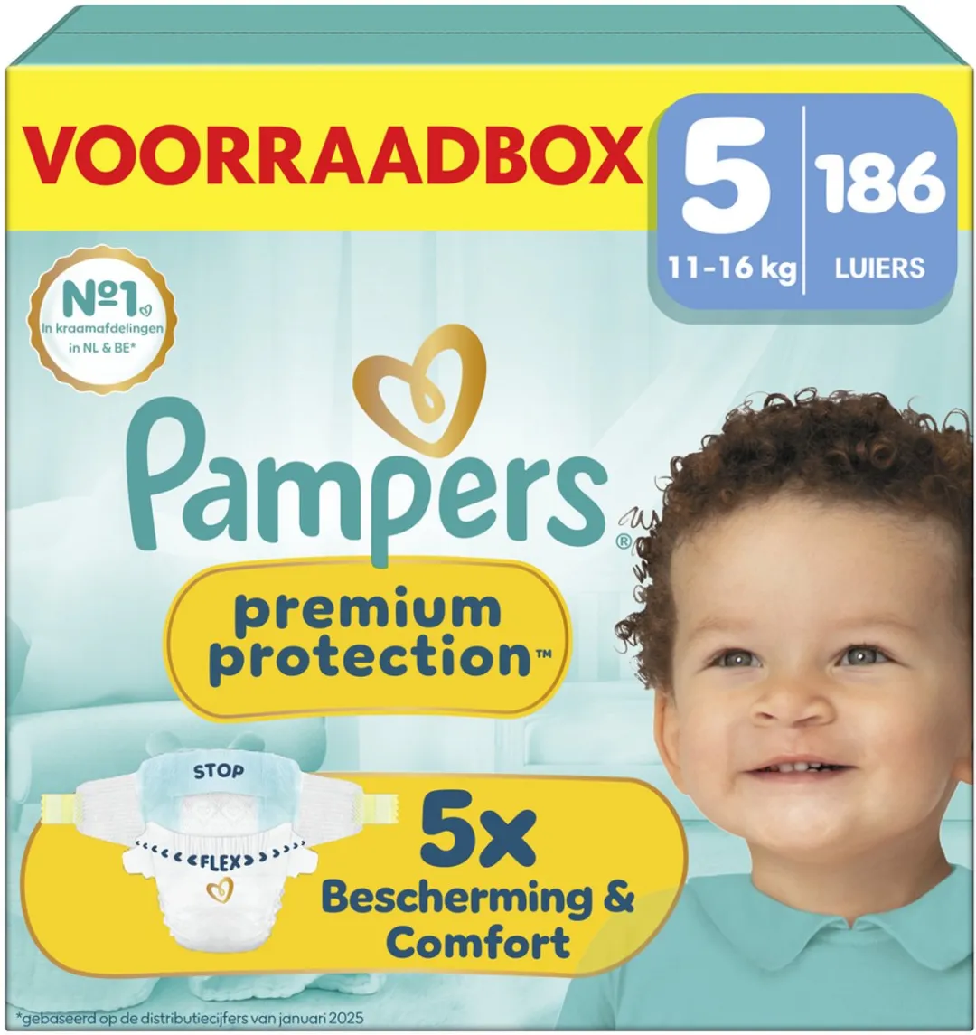 Pampers Premium Protection Maat 5 Luiers