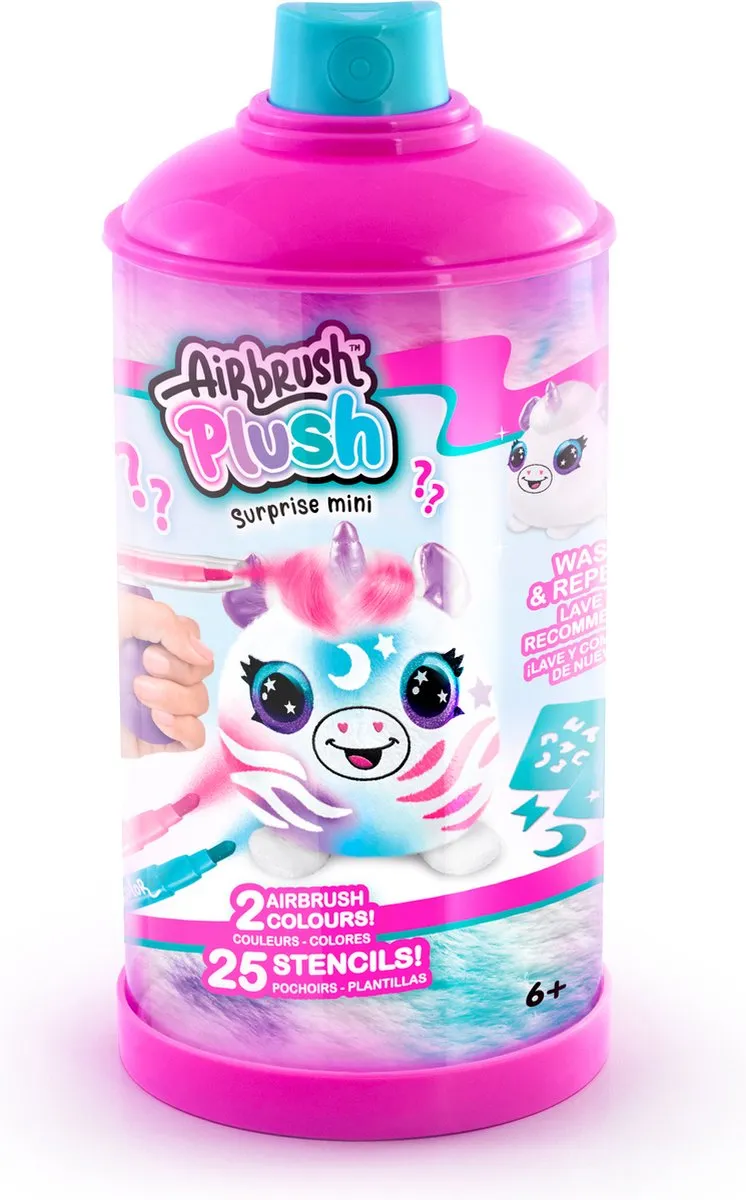 MINI AIRBRUSH PLUCHE 1 PACK