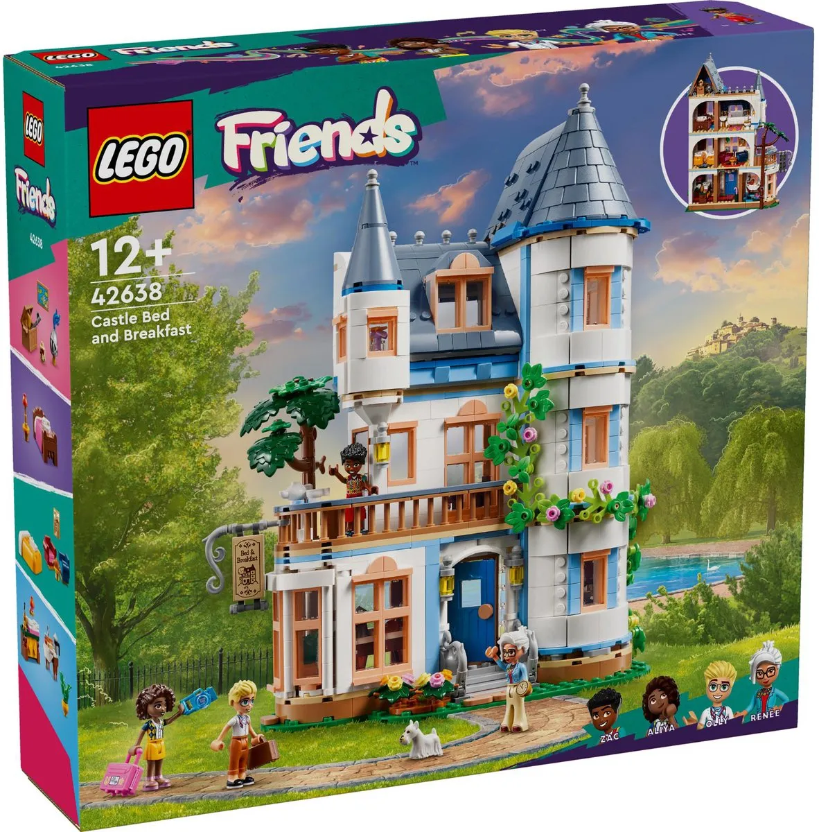 LEGO Friends Bed and Breakfast Kasteel 42638