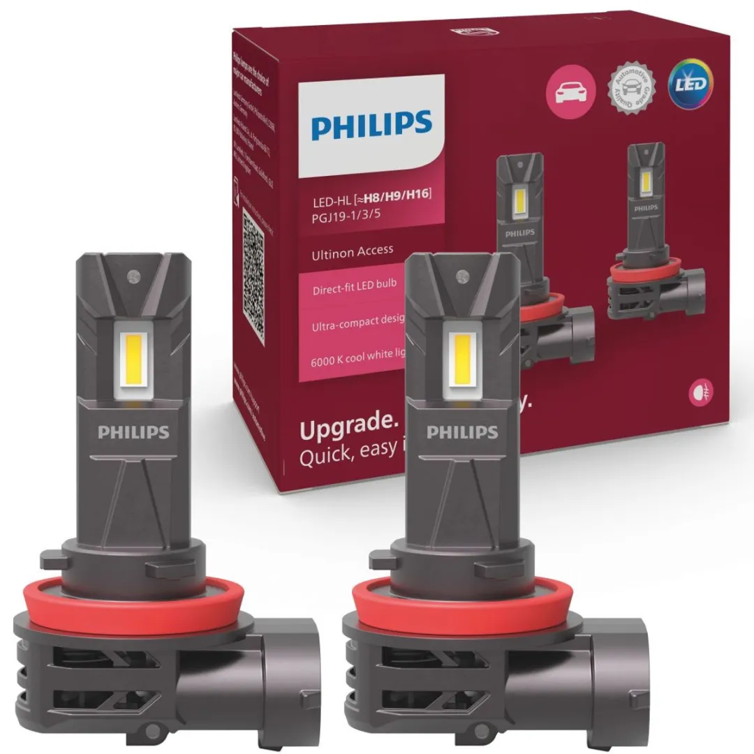 Philips Ultinon Access LED H8 H9 H16 Set 11366U2500CX - 2 Stuks