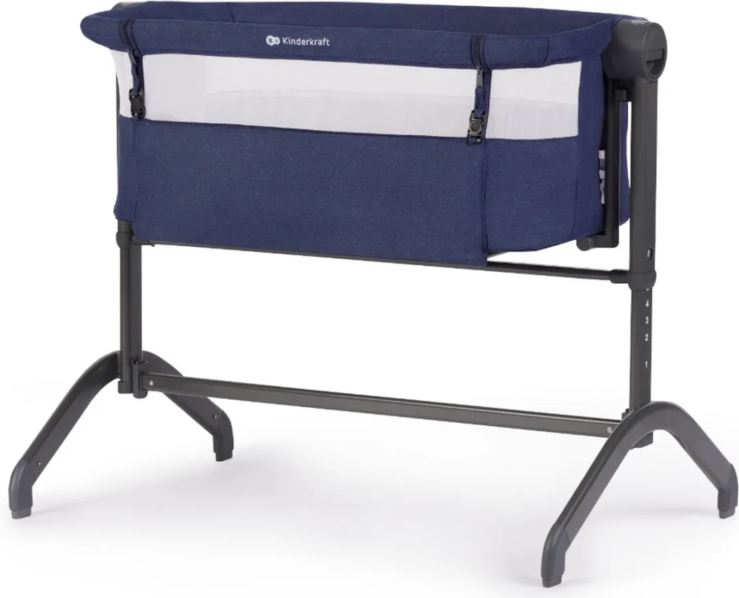 KinderKraft Co-Sleeper Aanschuifwieg - Navy