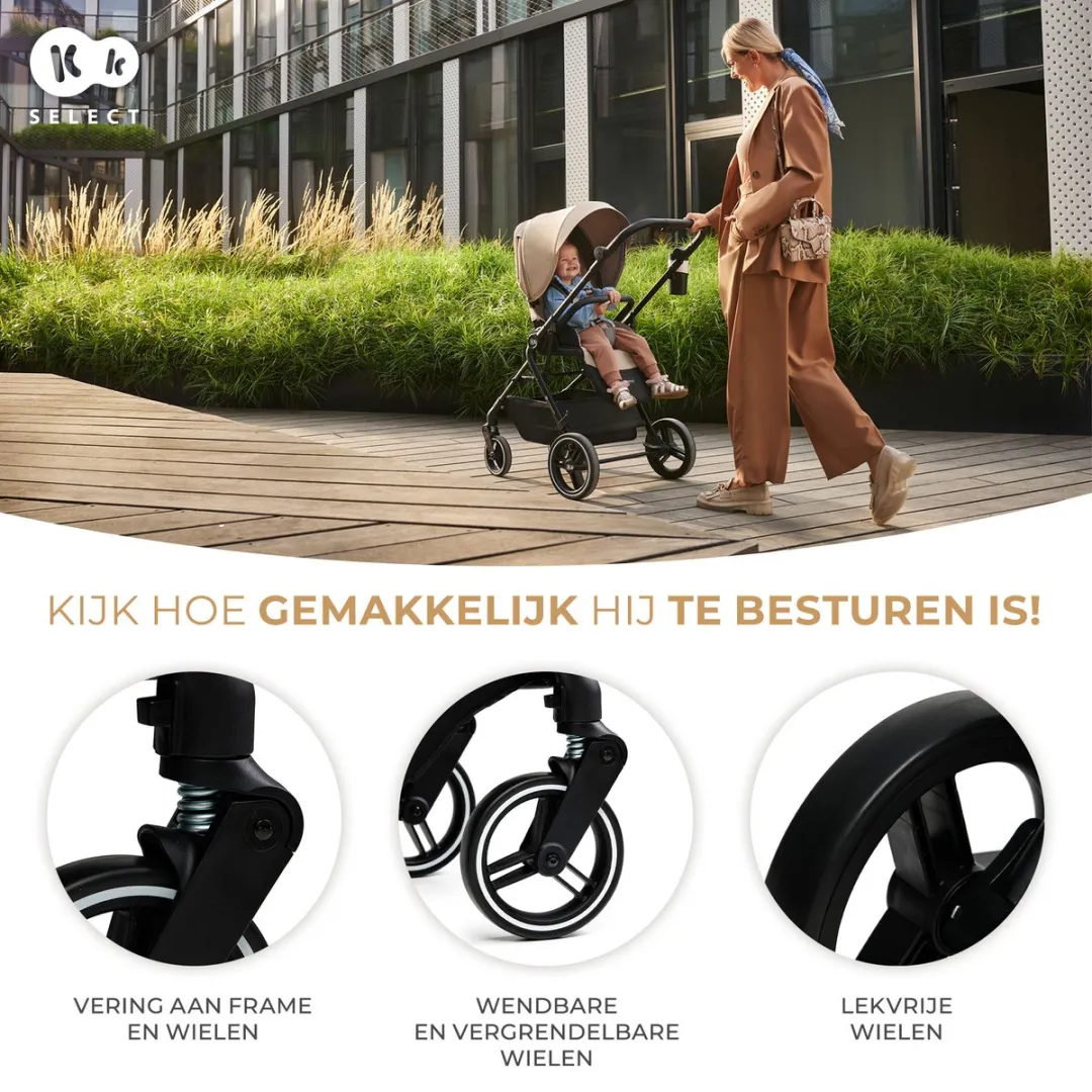 KinderKraft YOXI Kinderwagen - Beige