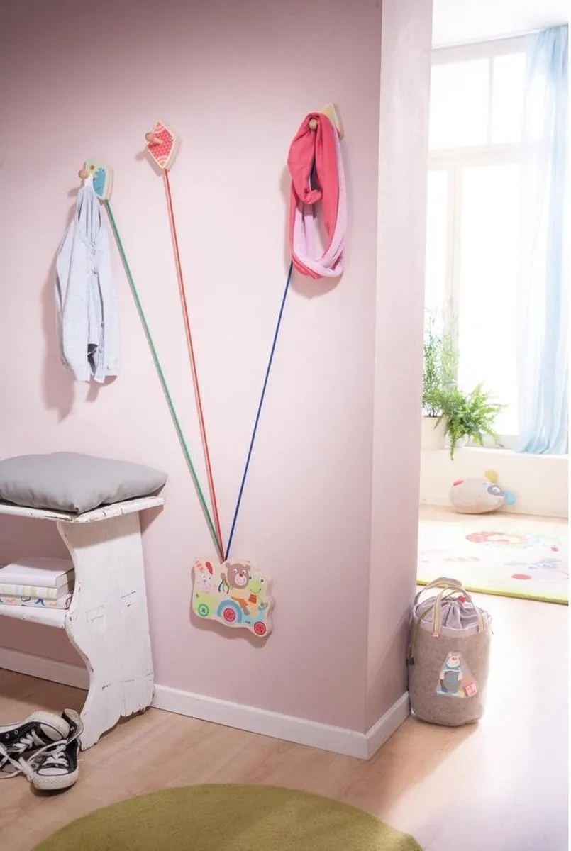 Haba Kapstok Vliegerpret 117cm - Multicolor