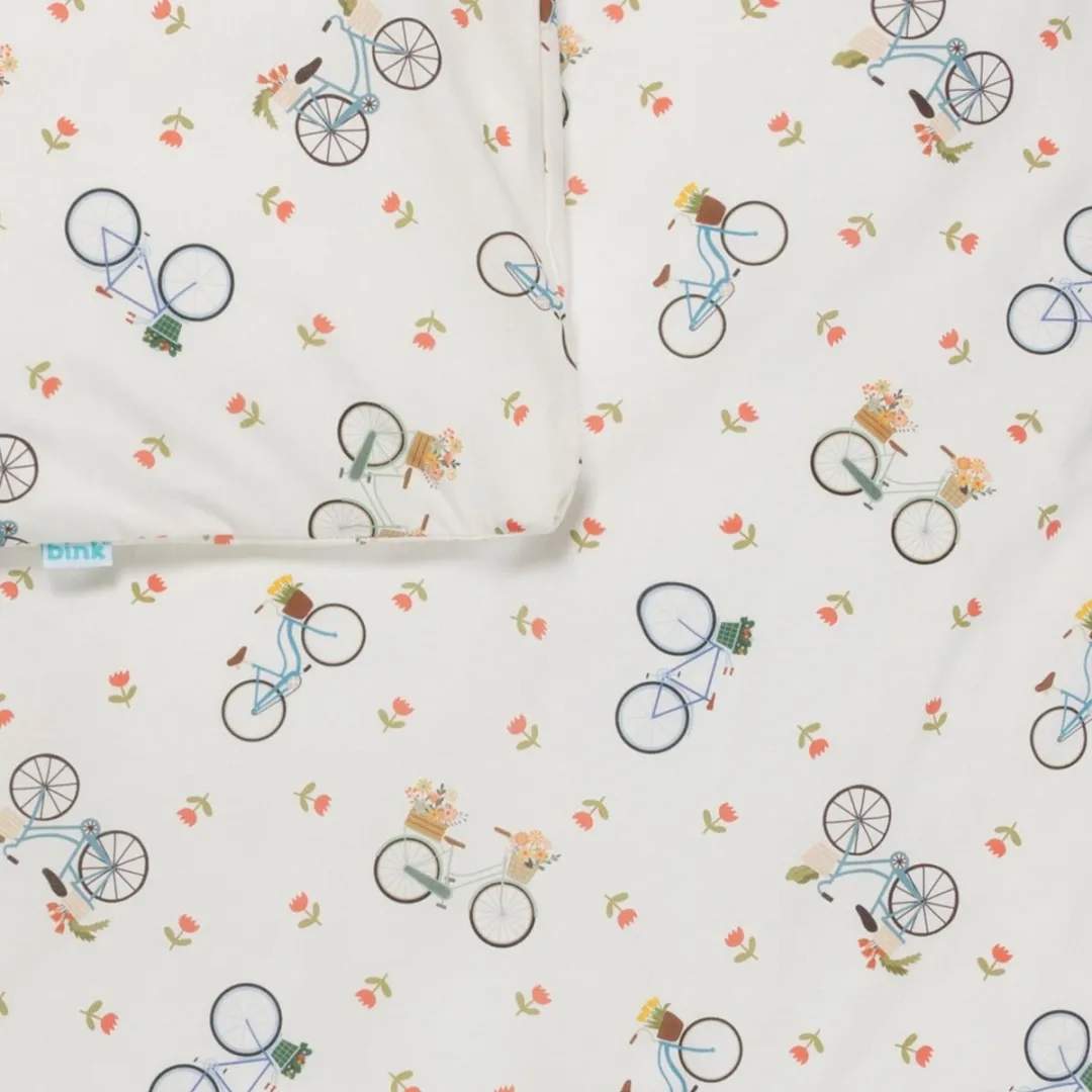 BINK Bedding Dekbedovertrek Fien 80x60cm - Wieg - Multicolor