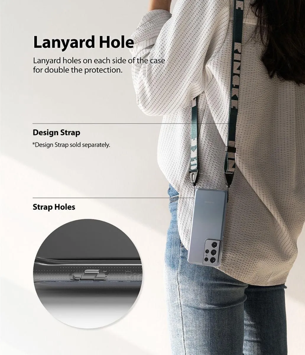 Ringke Air Flexibel TPU Hoesje - Transparant - Samsung Galaxy S21 Ultra - afbeelding 6 van 6