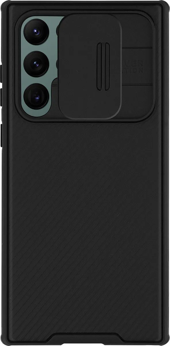Nillkin CamShield Pro Hoesje Samsung Galaxy S22 Ultra - Zwart