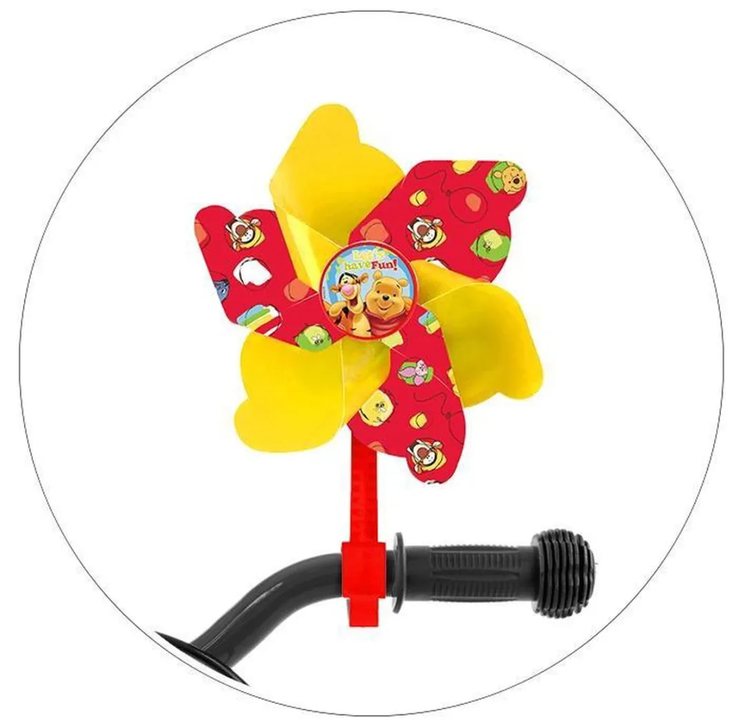 Disney Winnie de Poeh Windmolentje 17cm - Geel/Rood