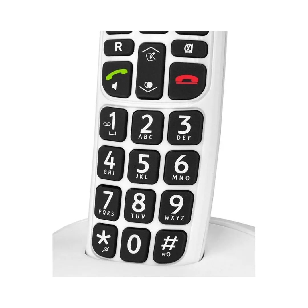 Doro PhoneEasy 110 Duo DECT Telefoon - 2 Handsets - Wit