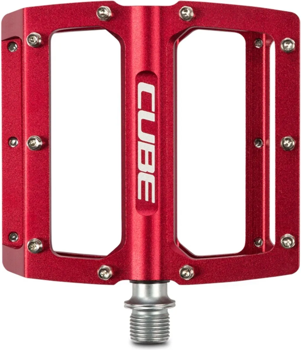 Cube All Mountain Fietspedalen CNC Aluminium - Rood