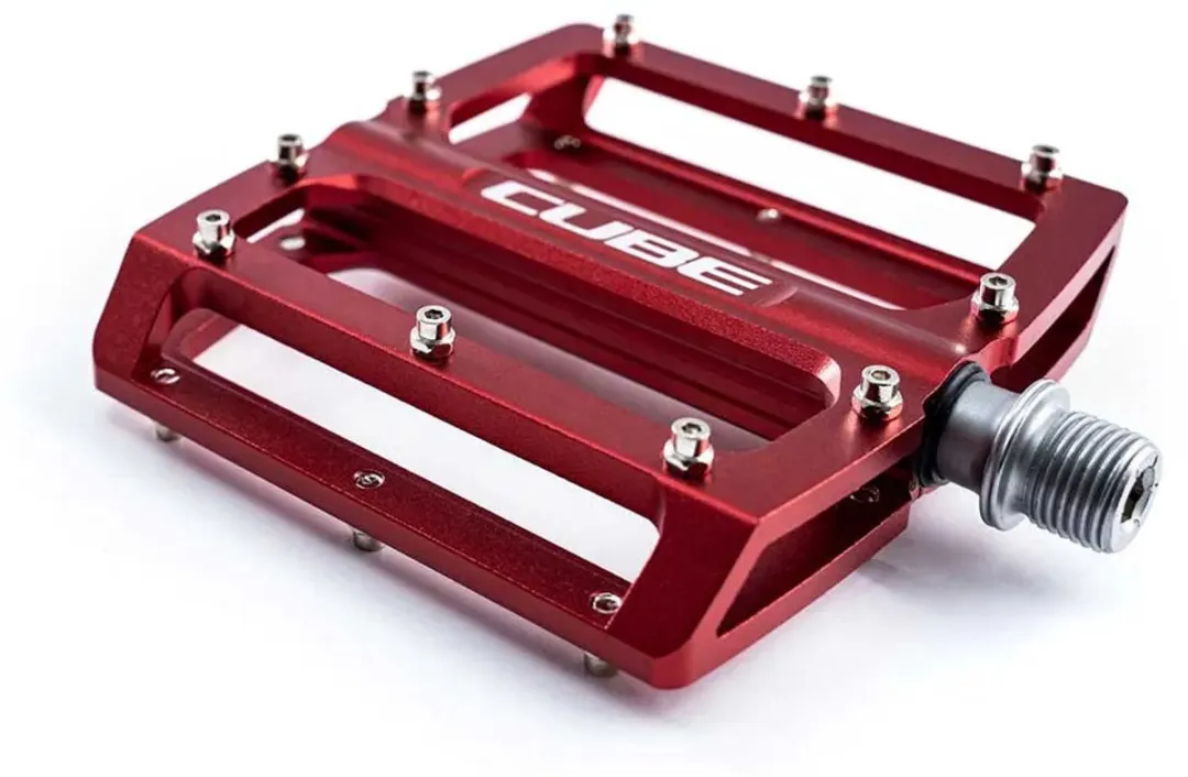 Cube All Mountain Fietspedalen CNC Aluminium - Rood