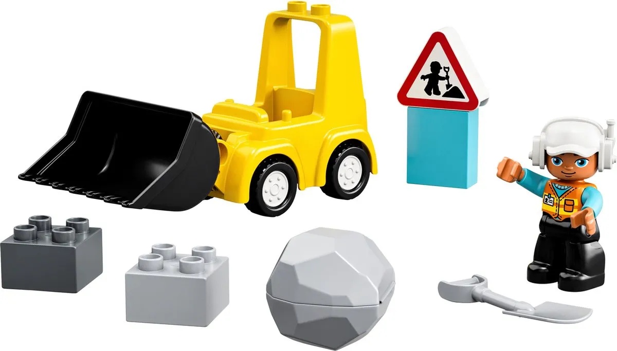 LEGO DUPLO Bulldozer 10930 - 1 Stuk - Geel