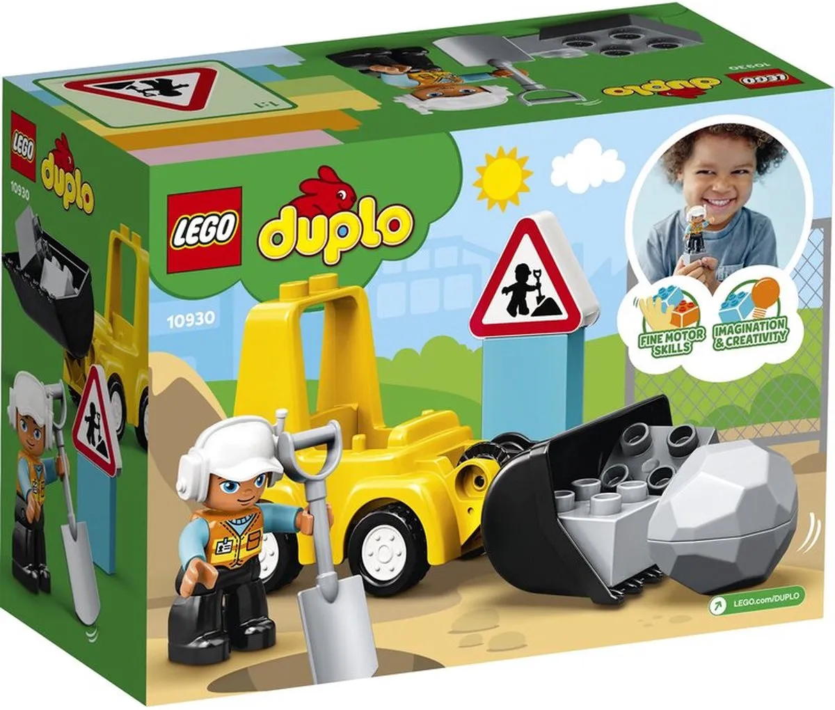 LEGO DUPLO Bulldozer 10930 - 1 Stuk - Geel