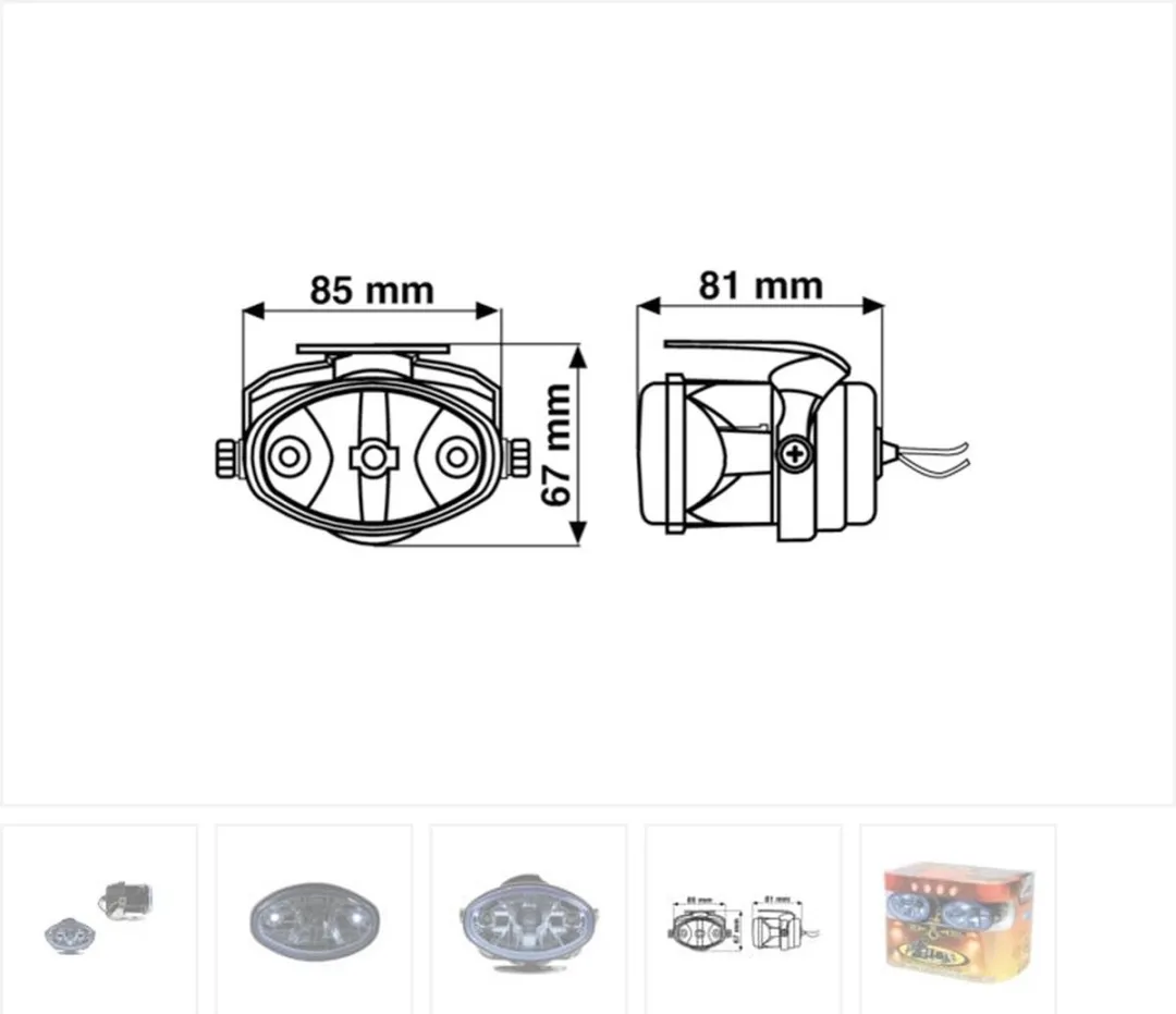 Felix Mistlamp - 2 Stuks - Wit