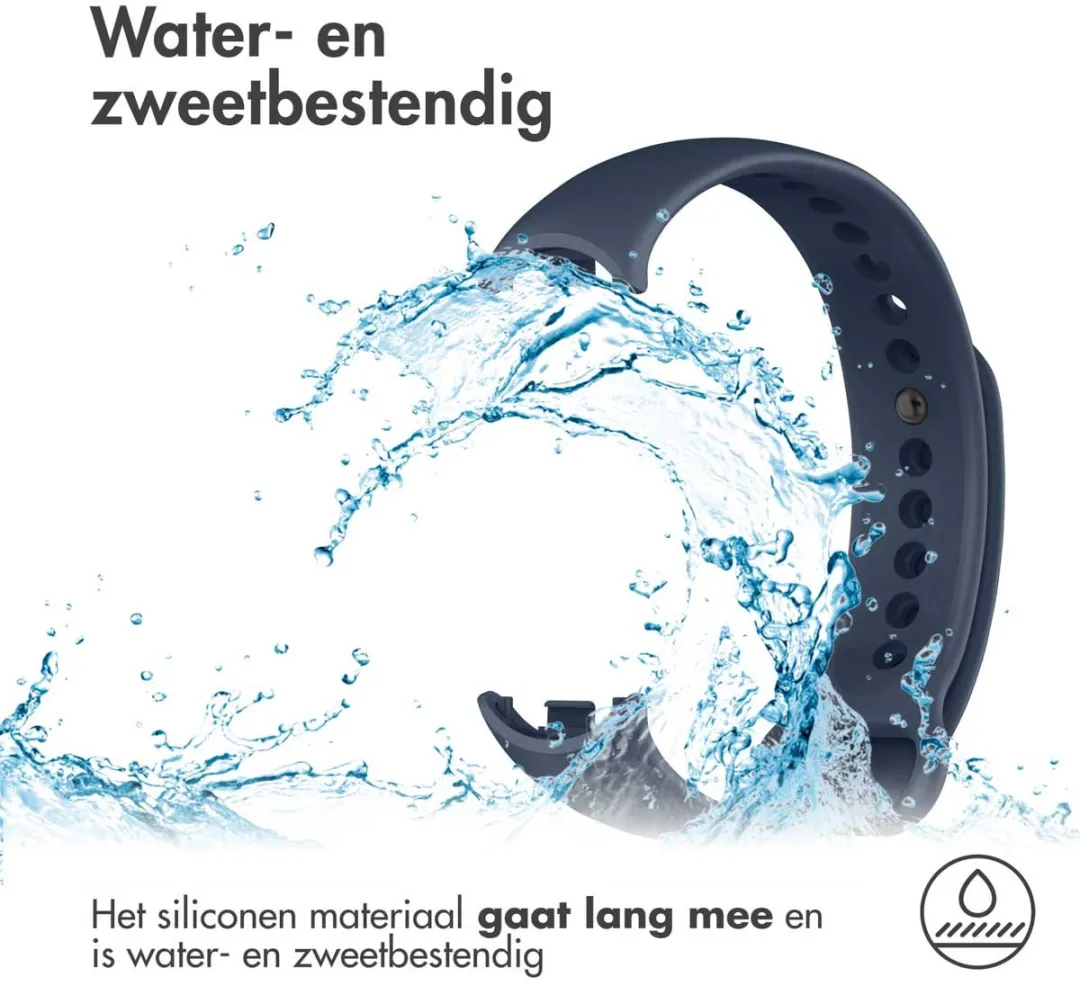 Imoshion Siliconen Sportband Xiaomi Smart Band 8/9 - Donkerblauw