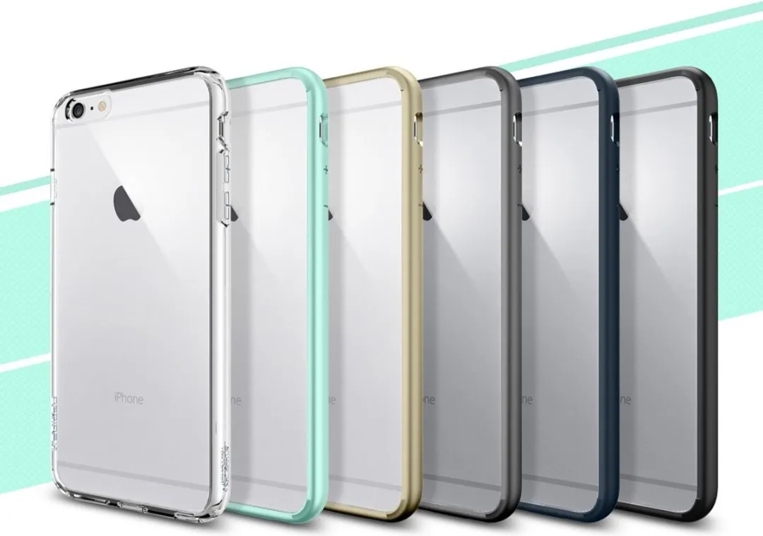 Spigen Neo Hybrid Crystal Case iPhone 7/8 042CS20522 - Zwart/Transparant