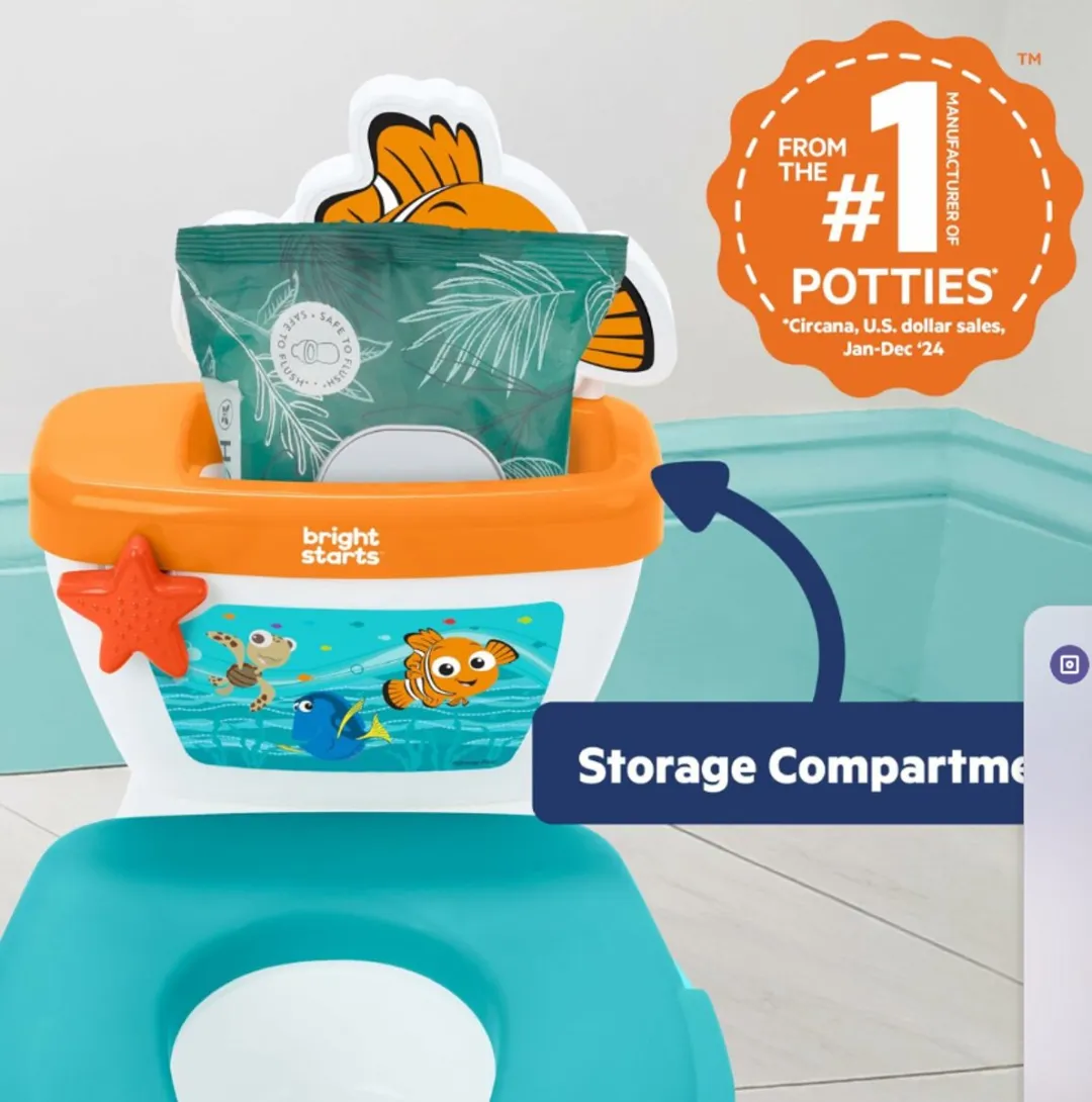 Bright Starts Finding Nemo Peuterpotje 2-in-1 - Multicolor