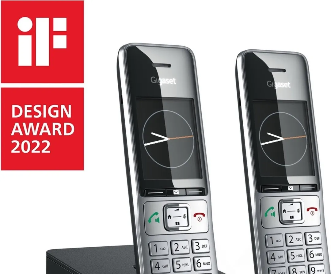 Gigaset Comfort 500A Duo DECT Telefoon - 2 Handsets - Antwoordapparaat - Antraciet
