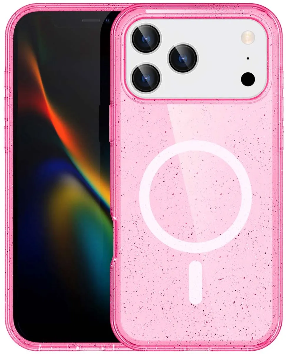 Imoshion Hoesje iPhone 17 Pro Sparkle Roze