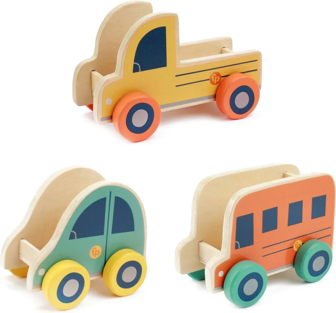 Fisher Price Houten Speelset - Blauw