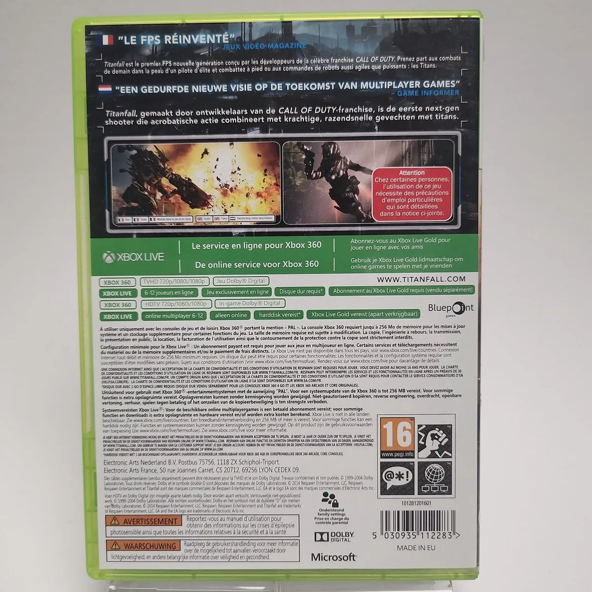 Electronic Arts Titanfall - 16 Spelers