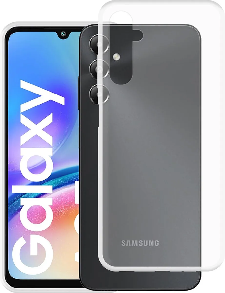 Just in Case Cazy Hoesje Samsung Galaxy A05s - Siliconen - Transparant - MPN 8326614